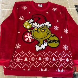 Grinch Christmas pullover sweater M